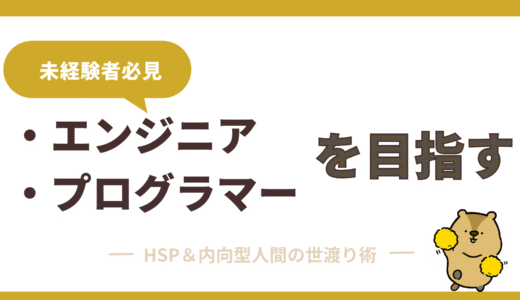未経験HSP必見！エンジニア・プログラマーとして活躍するための完全ガイド